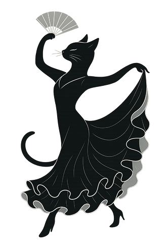 フラメンコのイラスト